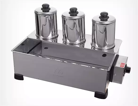 Esterilizador para três bules