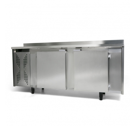 Balcão de encosto Polar inox 