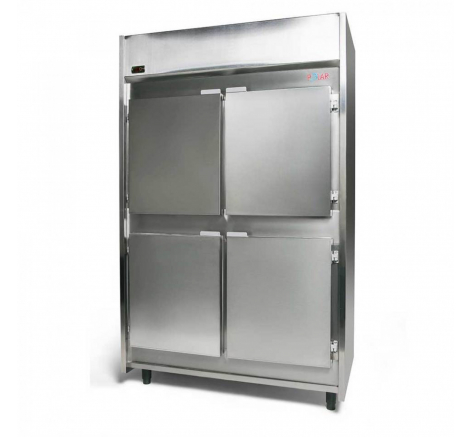 Geladeira comercial Polar 4 portas Inox 995L GCI125- 127v
