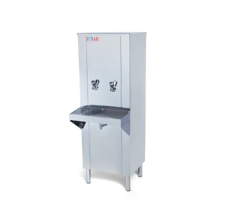 Bebedouro Industrial Polar 20 litros 2 torneiras Inox BEI-202-220v em inox